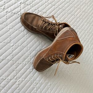 Carhartt Men's Tan and Brown Leather Boots